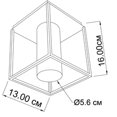 Накладний точковий світильник ImperiumLight Tower 213113.05.05
