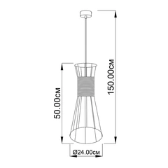 Подвесной светильник Corset 84150.05.41 ImperiumLight