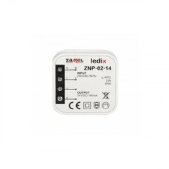 Блок живлення Ledix ZNP-02-14 прихованого монтажу (підрозетник) 14V DC/2W