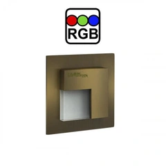 Накладний LED-світильник Ledix TIMO 07-111-46 RGB з рамкою