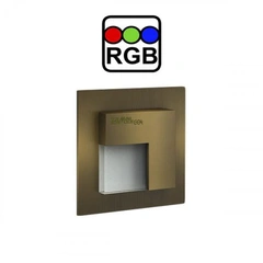 Встраиваемый LED-светильник Ledix TIMO 07-211-46 RGB с рамкой