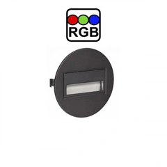 Вбудований LED-світильник Ledix SONA 13-211-36 RGB з рамкою
