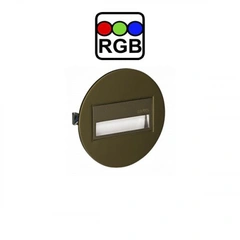 Вбудований LED-світильник Ledix SONA 13-211-46 RGB з рамкою