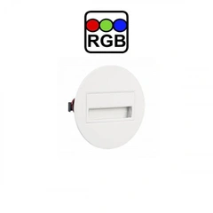 Вбудований LED-світильник Ledix SONA 13-211-56 RGB з рамкою