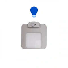 Встраиваемый LED-светильник с датчиком движения Ledix MOZA 01-222-15 синий свет
