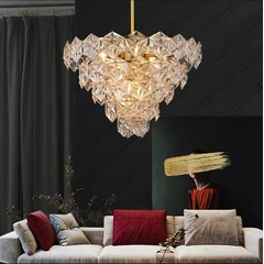 Люстра Lambent Gold Crystal Classic