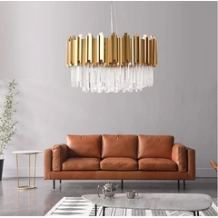 Подвесная серия классических люстр Empire Gold