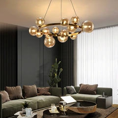 Люстра Modo Bubbles Ambre Gold