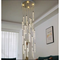 Тросовая серия люстр Tube Led Long Lamp