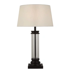 Настольная лампа Searchlight PEDESTAL EU5141BK