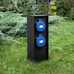 Уличный столбик с розетками ImperiumLight Garden 485230.05.29
