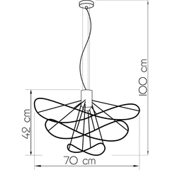 Люстра ImperiumLight Mobius 580170.01.01