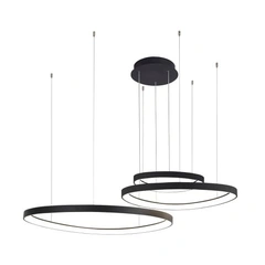 Подвесной светильник AZzardo AMANDA PENDANT 45+65+85 3000K BK AZ5027