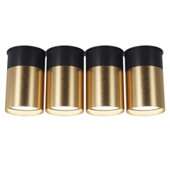 Точечный спот PikArt BP Black/White Gold на 4 лампы 25624