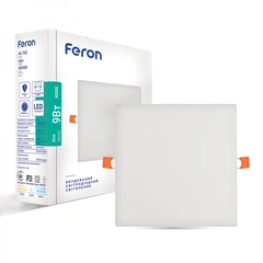 Встраиваемый светодиодный светильник Feron AL702 9W | 01904