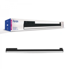 Магнитный трековый светильник Feron MGN302 24W черный | 41942