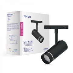 Магнитный трековый светильник Feron MGN304 10W черный | 41951