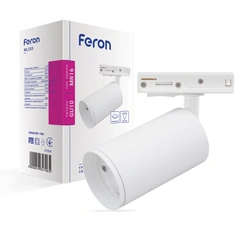 Трековый светильник под лампу Feron ML333 белый 01934