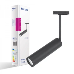 Трековый светильник Feron ML330 черный | 40132