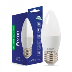 Светодиодная лампа Feron LB-720 4Вт E27 4000K 25670