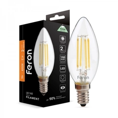 Светодиодная лампа Feron LB-160 7Вт E14 4000K 40083