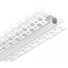 LED профіль під шпаклівку. Розсіювач PC морозний у комплекті. 3м KLOODI KLP1010TR 3