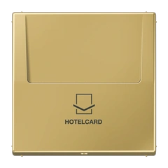 Накладка карточного выключателя JUNG ME2990 CARD C латунь Classic