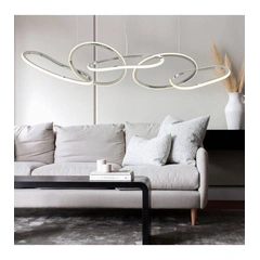 Підвісна люстра Sevilla Light Rings 1500 silver