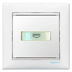 Выключатель для гостиниц Legrand Valena 774234, цвет белый