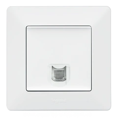 Розетка TF-1 телефонна RJ11, Valena Life, колір білий