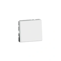 Вимикач 2 модулі 10А 250В MOSAIC NEW 077010L колір білий