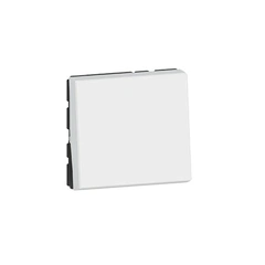 Перемикач 2 модулі 10А 250В MOSAIC NEW 278011L колір білий
