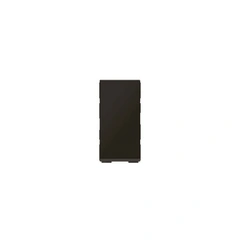 Перемикач 1 модуль 10А 250В MOSAIC NEW 079101L колір чорний матовий