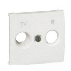Лицьова панель для розетки TV-R Legrand Valena 774442, колір білий