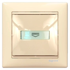 Вимикач для готелів Legrand Valena 774134, колір слонова кістка