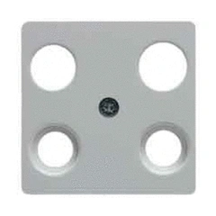 Накладка для антенной розетки 4 отв.