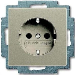 Розетка із заземленням Basic 55 шампань 20 EUC-93-507