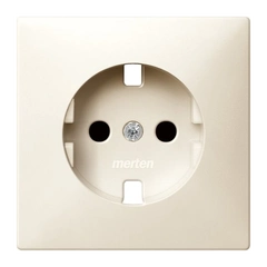 Накладка розетки с шторками Merten SD MTN2330-4044 Бежевый