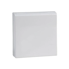 Накладка розетки із з/к, шторками та кришкою Merten SM MTN2340-0325 активний білий