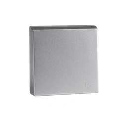 Накладка розетки із з/к, шторками та кришкою Merten SM MTN2340-0460