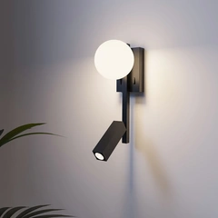 Настінний світильник MJ-Light GLOBE READ 3200K BK 15009