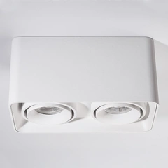 Накладний точковий світильник MJ-Light CUBE 2 WH 12007