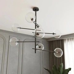 Люстра MJ-Light PURE 8 BK 16020
