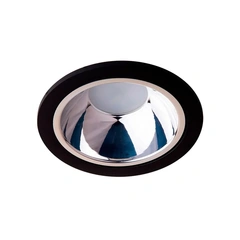 Врезной точечный светильник MJ-Light 6002R BK + 3001R CH