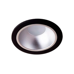 Врезной точечный светильник MJ-Light 6002R BK + 3001R SS