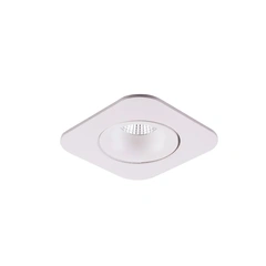 Врізний точковий світильник MJ-Light SL7464-1X7W WH 3000K