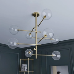 Люстра MJ-Light PURE 8 GD 16019