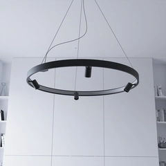 Люстра MJ-Light LOOP D740 4000K BK 12031