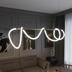 Підвісний світильник MJ-Light ROPE L120 4000K GD 10005