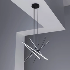 Люстра MJ-Light APEX-D 4000K BK 18006